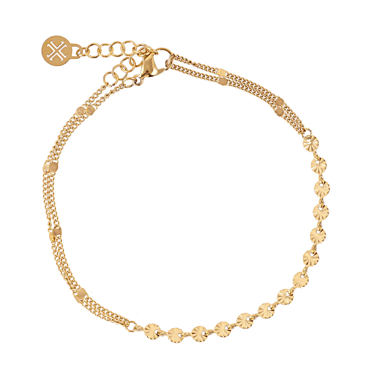 Pulsera Rainfall Goldia Dorado Anartxy