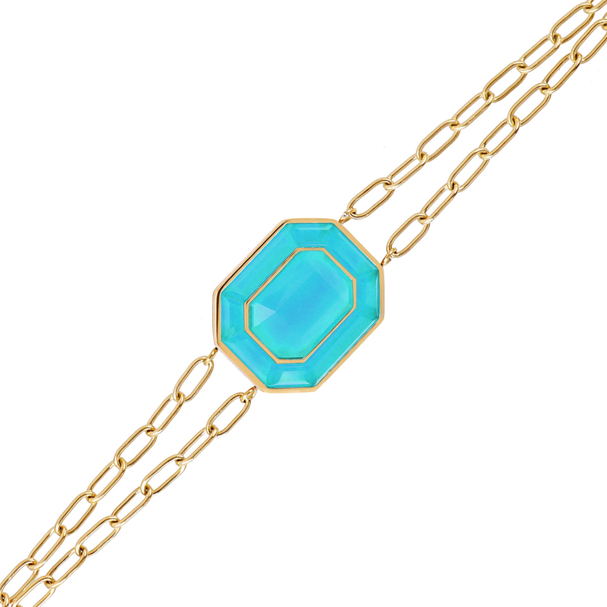 Pulsera Gleam Kaelis Turquesa Anartxy
