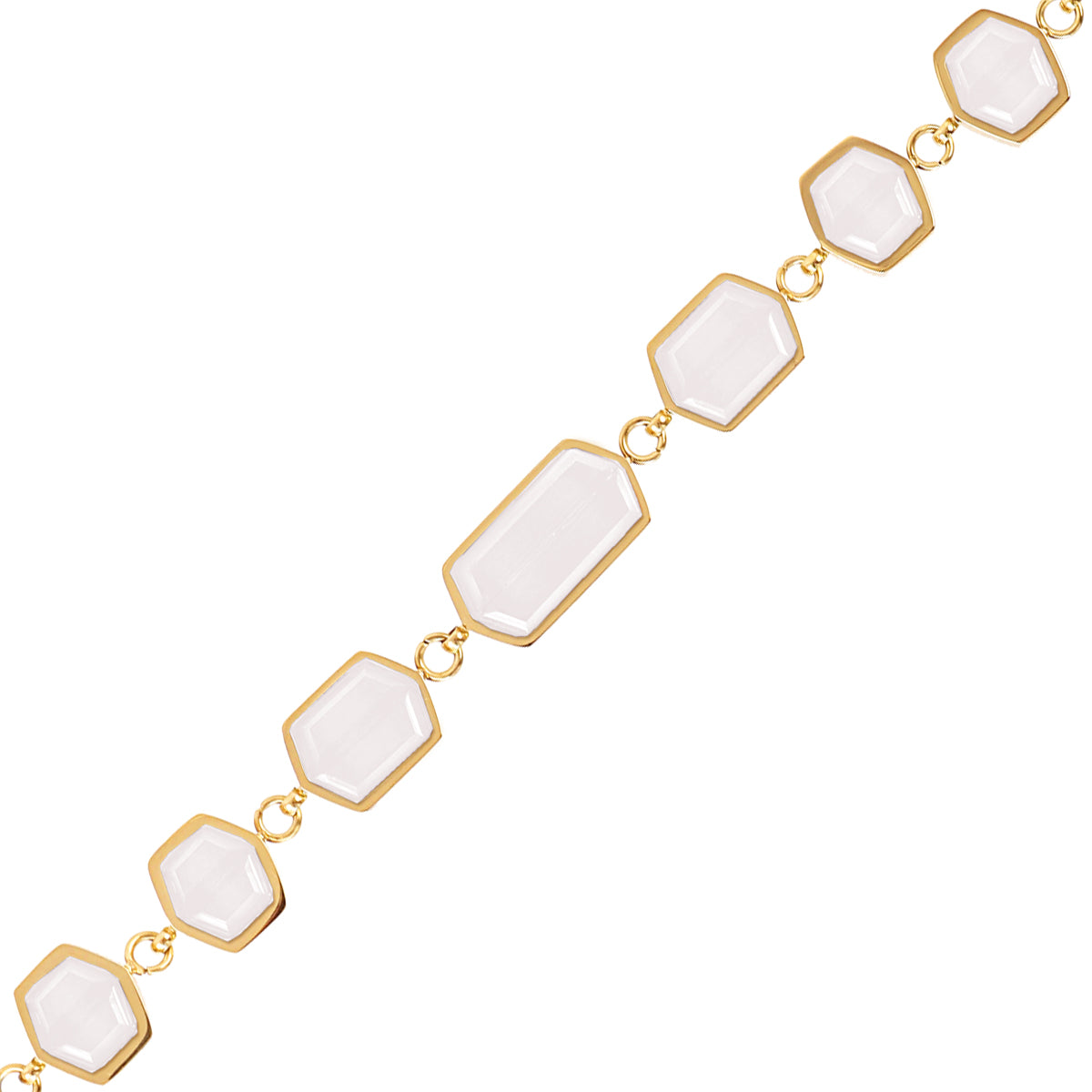 Pulsera Gleam Klyra Blanco Anartxy