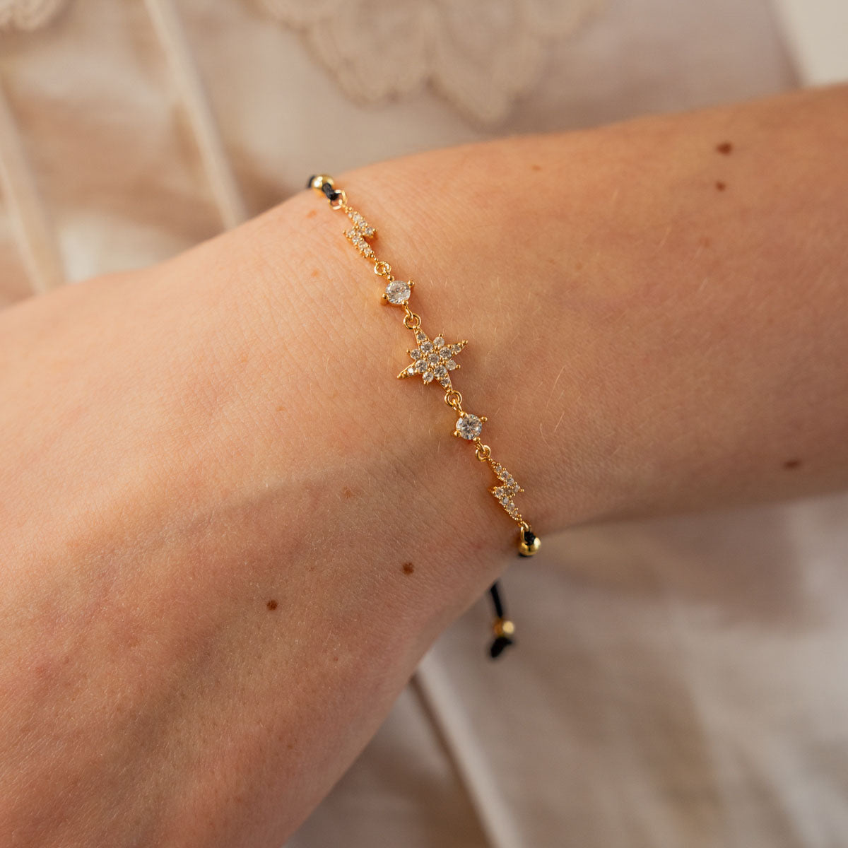 Pulsera Shine Lyra Dorado Anartxy