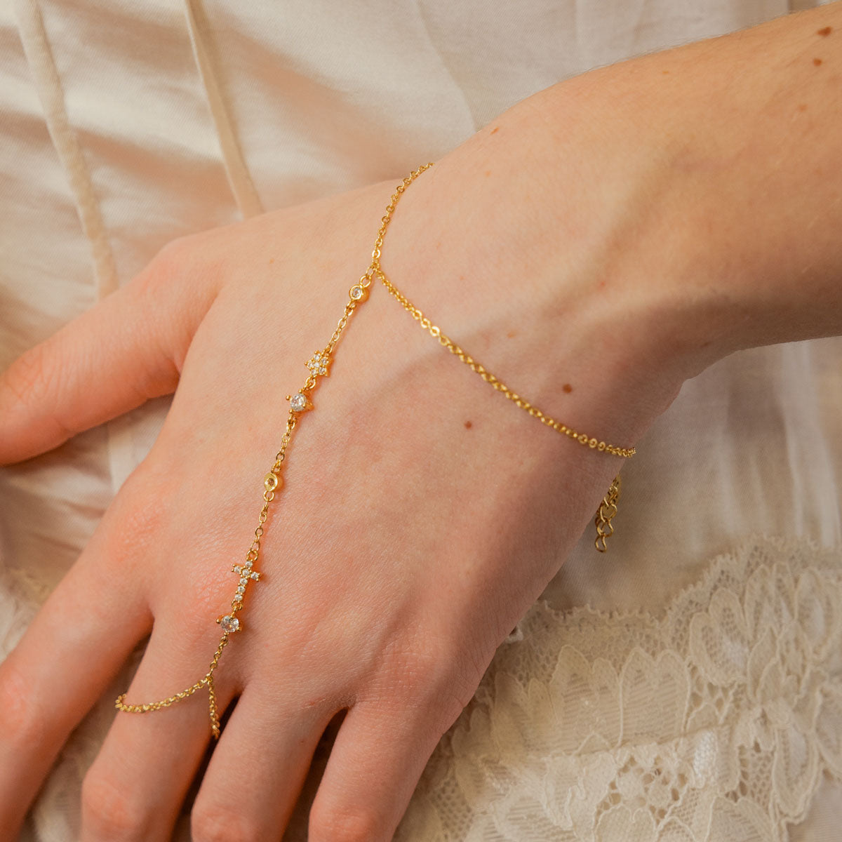 Pulsera Shine Liora Dorado Anartxy