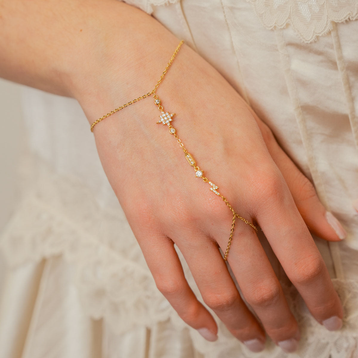 Pulsera Shine Devyn Dorado Anartxy