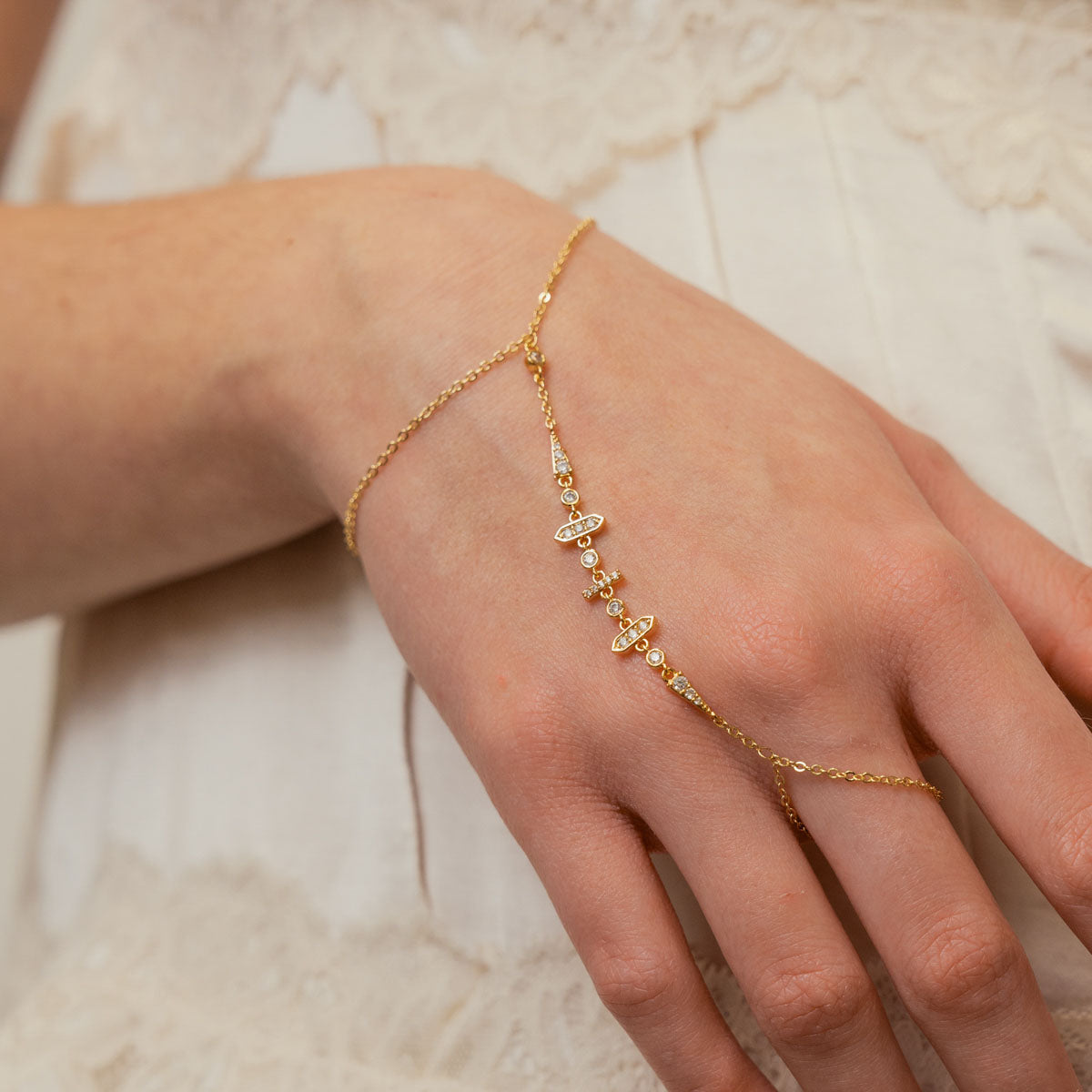 Pulsera Shine Aria Dorado Anartxy