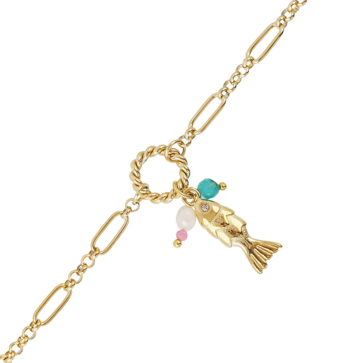 Pulsera Coast Scaley Dorado Anartxy