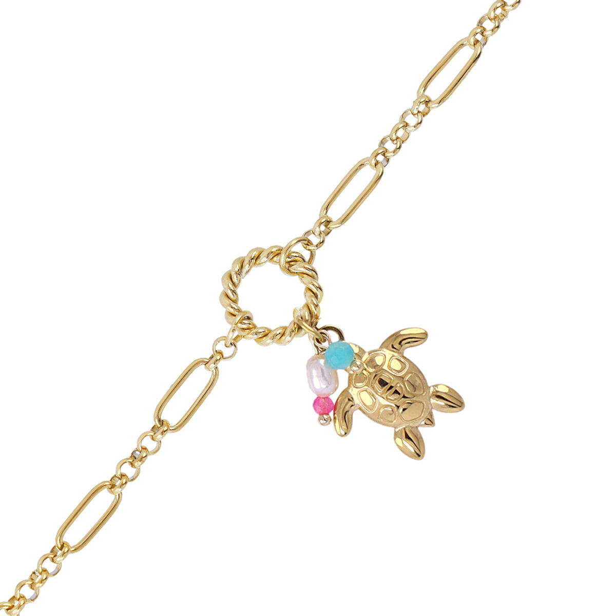 Pulsera Coast Finley Dorado Anartxy