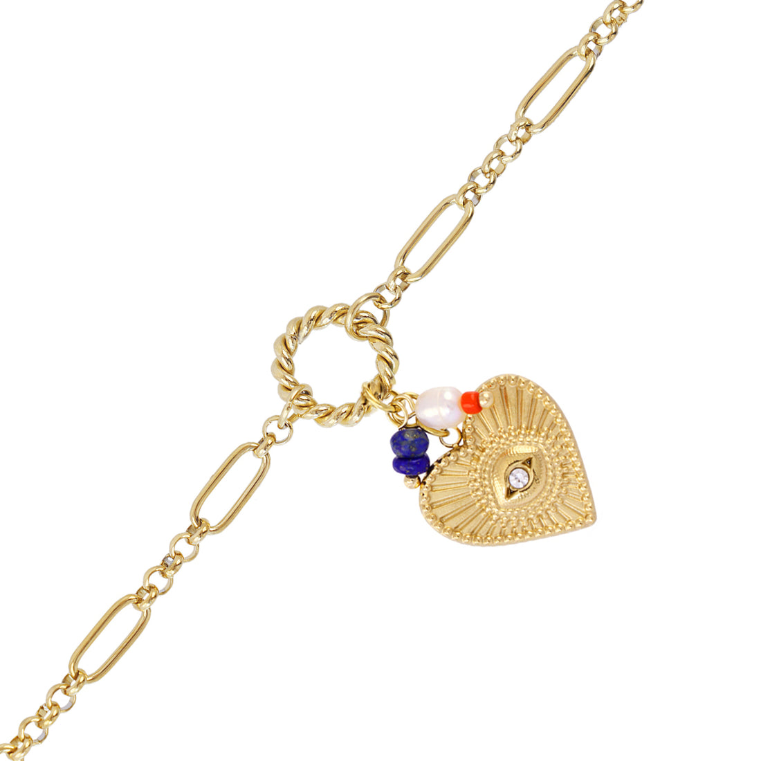 Pulsera Coast Fiero Dorado Anartxy