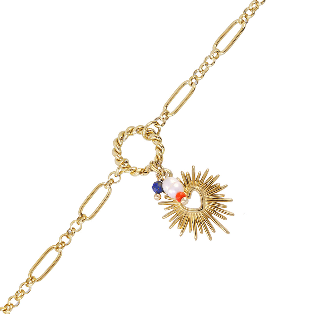 Pulsera Coast Pyra Dorado Anartxy