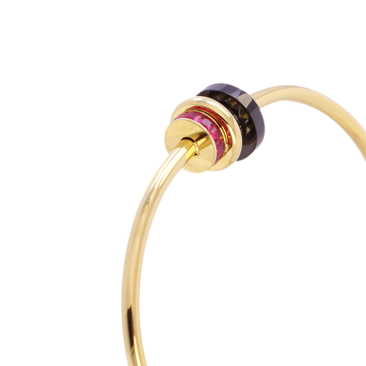 Brazalete rígido Vandal colgante multicolor Fucsia Anartxy