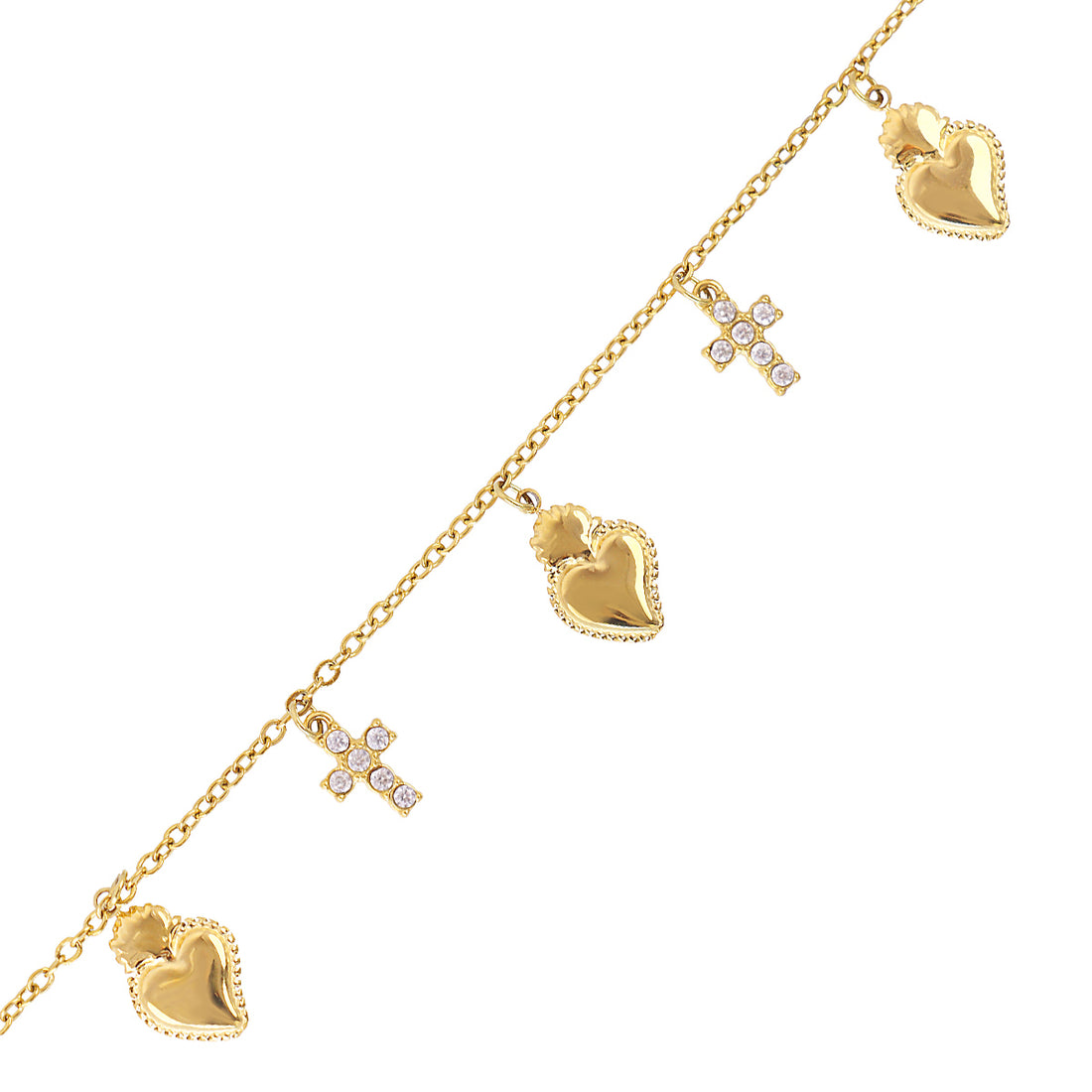 Pulsera Essentials Bless Dorado Anartxy