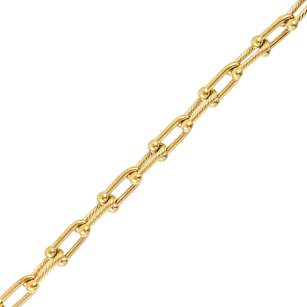 Pulsera Essentials Brace Dorado Anartxy