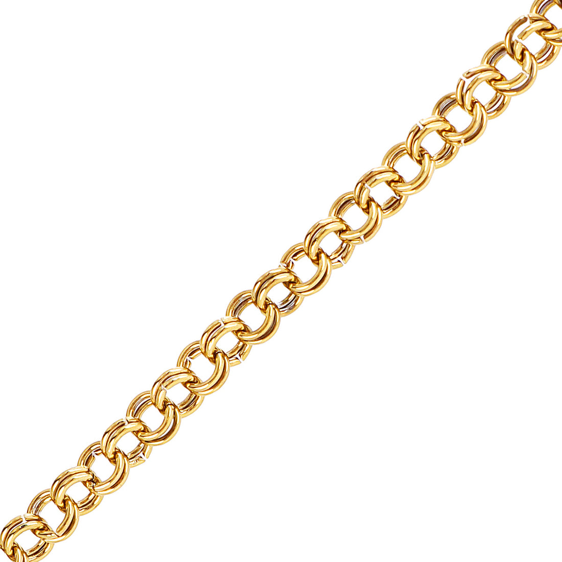 Pulsera Essentials Plait Dorado Anartxy