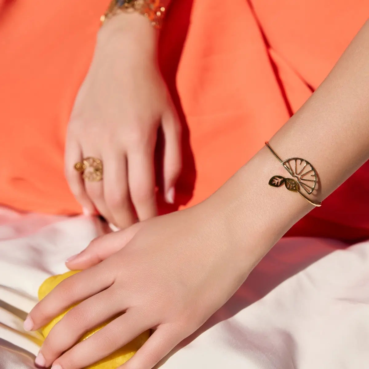 Pulsera Citrus Citrya Dorado Anartxy