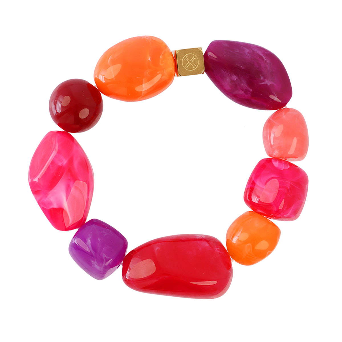 Pulsera Marbles Vessia Rosa Anartxy