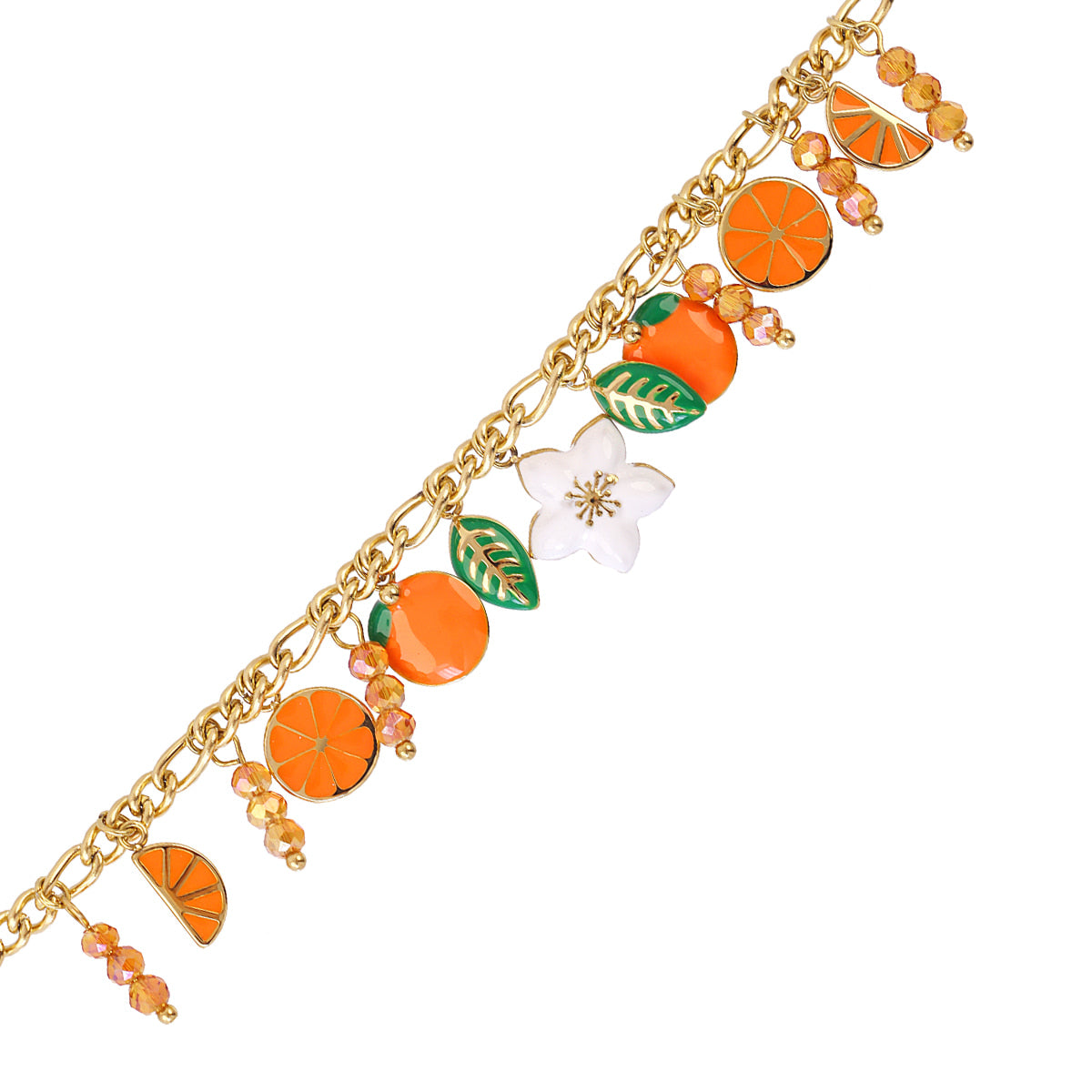 Pulsera Vine Citric Naranja Anartxy