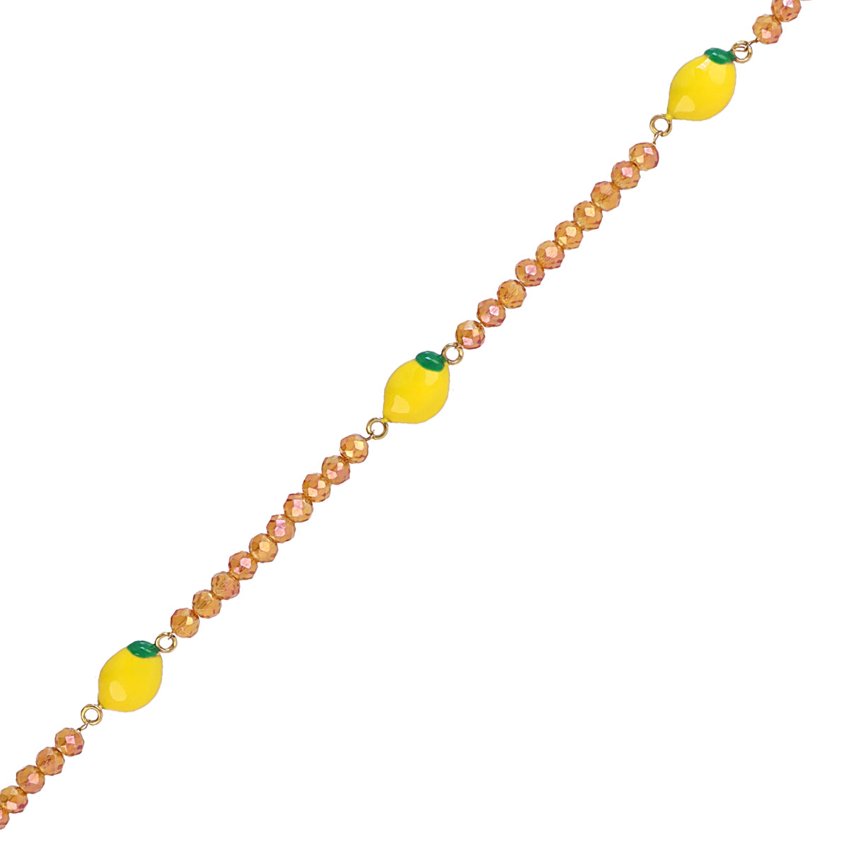 Pulsera Vine Blossom Amarillo Anartxy