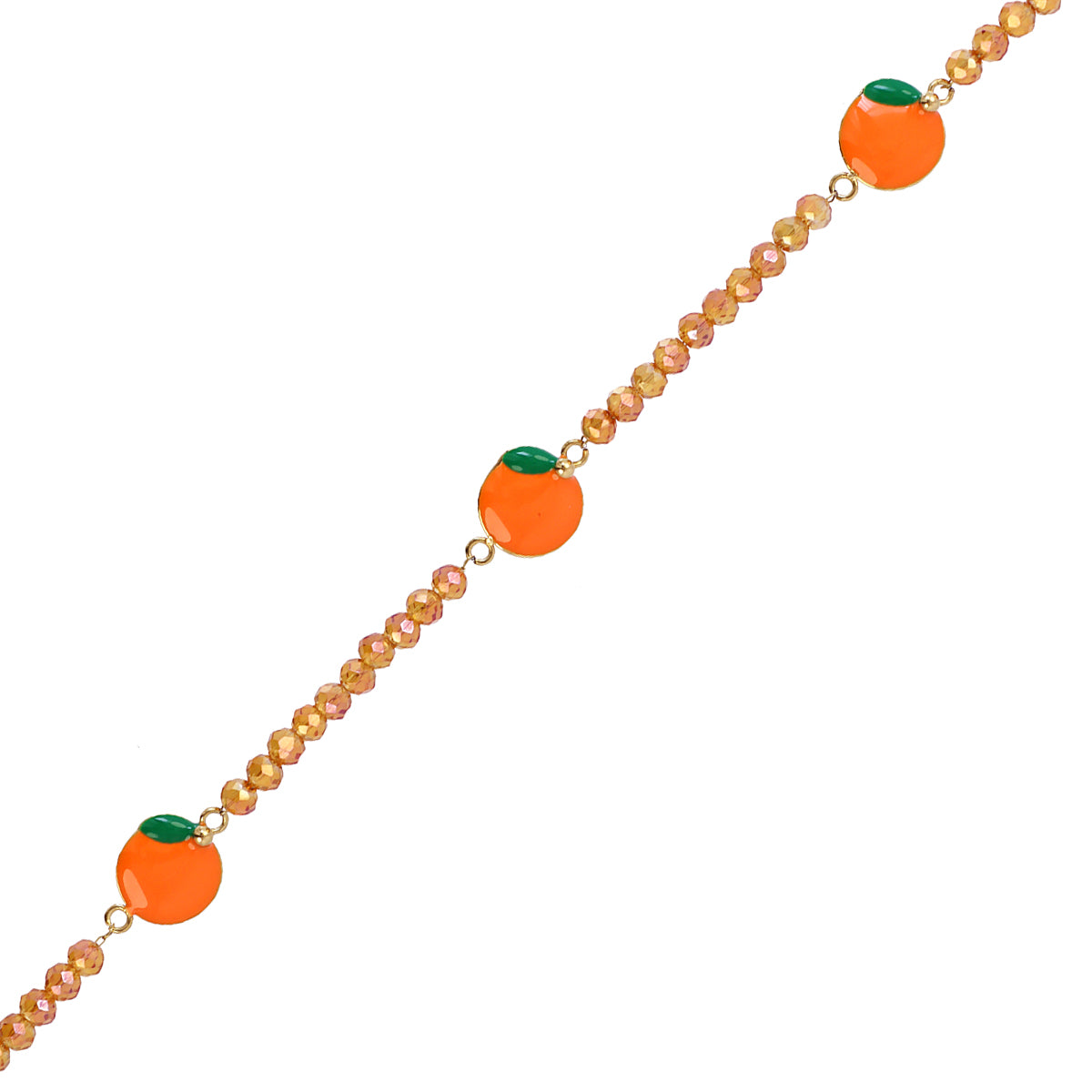Pulsera Vine Blossom Naranja Anartxy