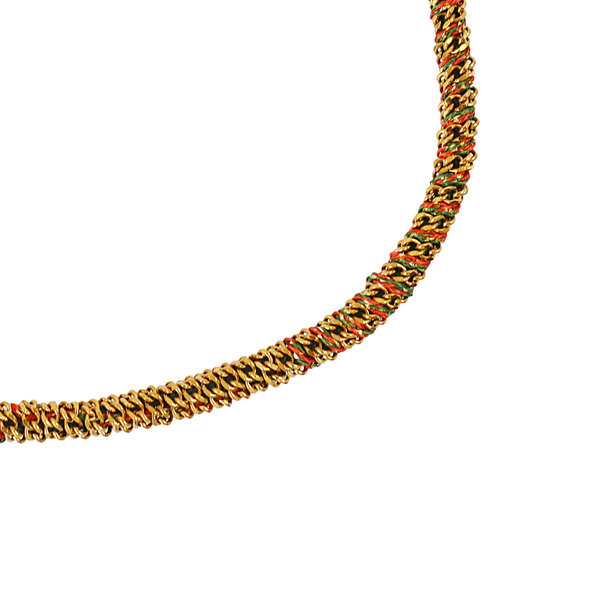 Pulsera Spirit tubular de hilos multicolor Café Anartxy