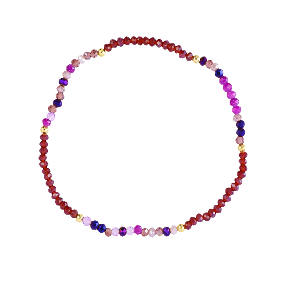 Pulsera elástica Spirit fina multicolor D Anartxy