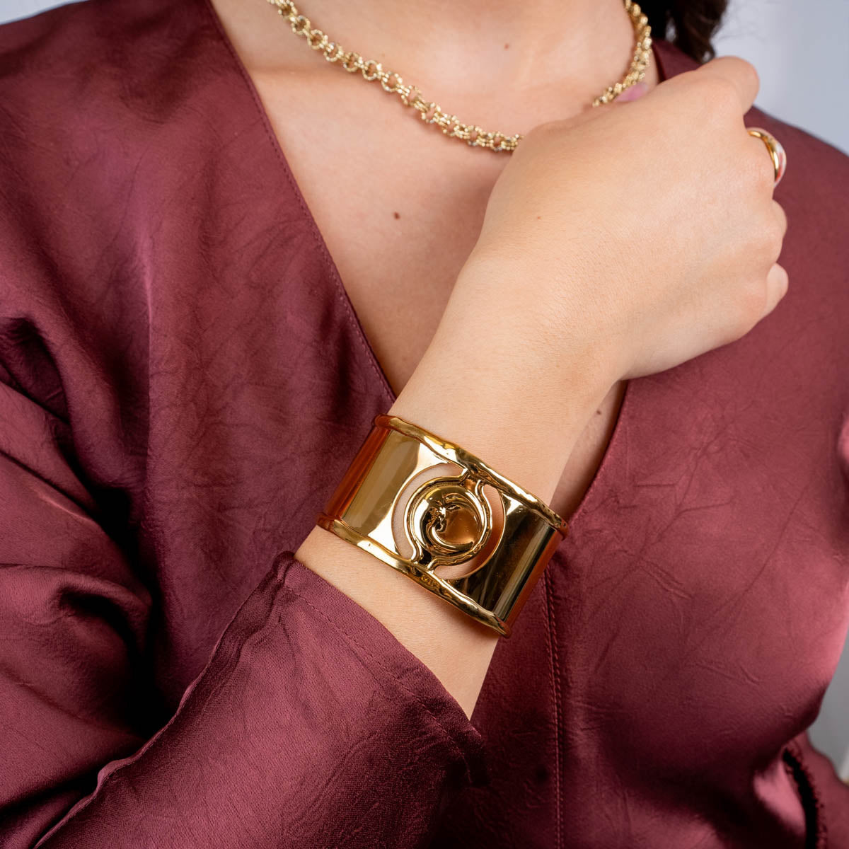 Brazalete Essential ajustable Dorado Anartxy