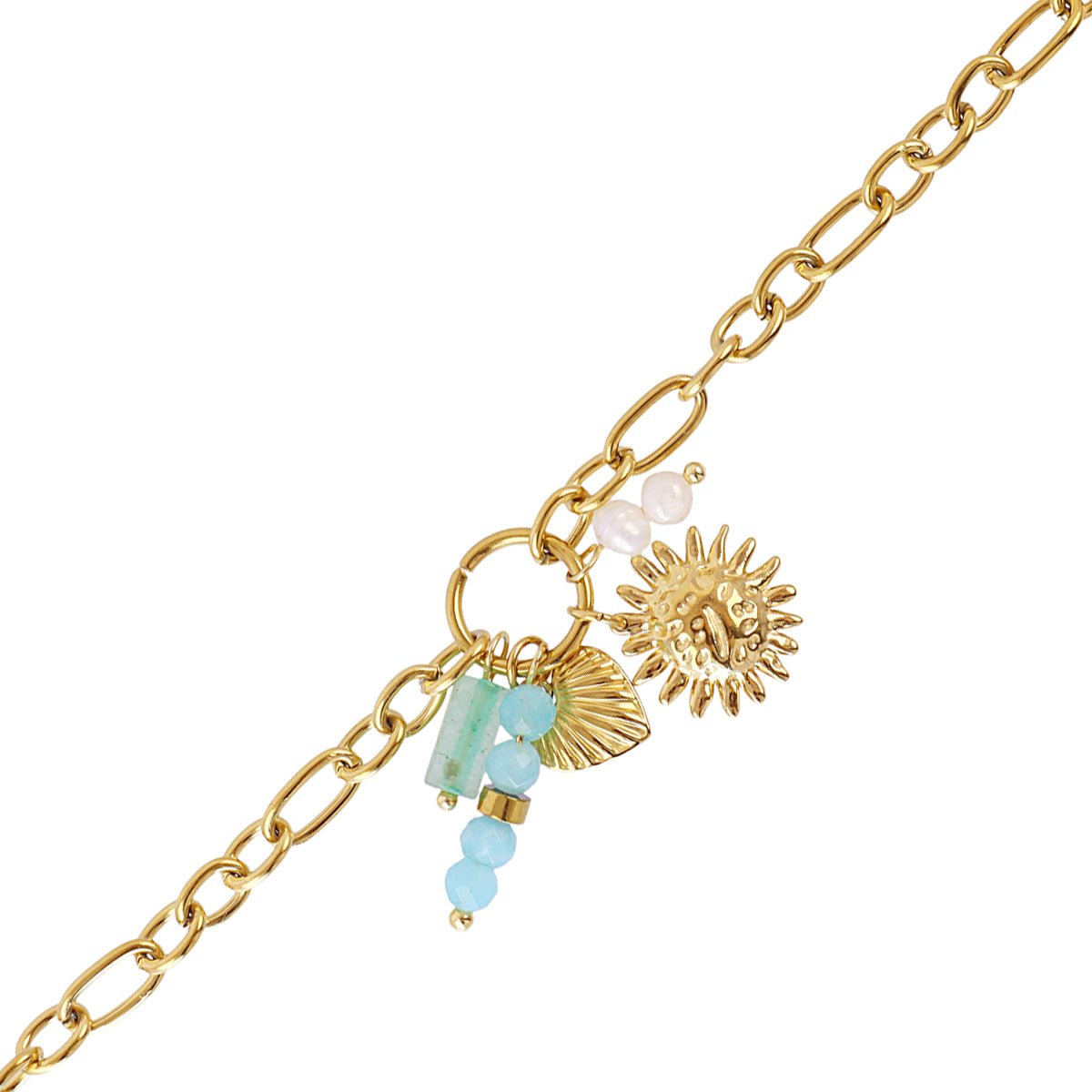 Pulsera Astros sol Verde Anartxy