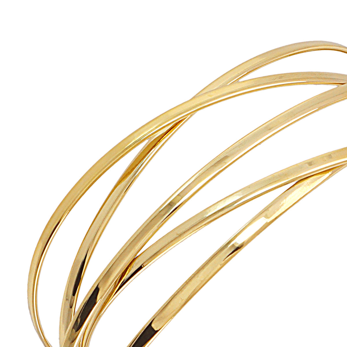 Brazalete Essentials esclava multi tubos Dorado Anartxy