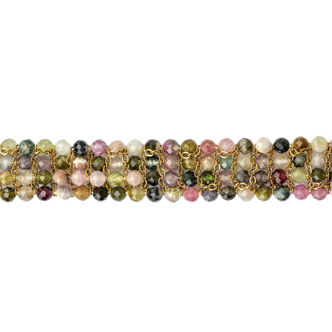 Pulsera Spirit piedras coloridas Rosa Anartxy