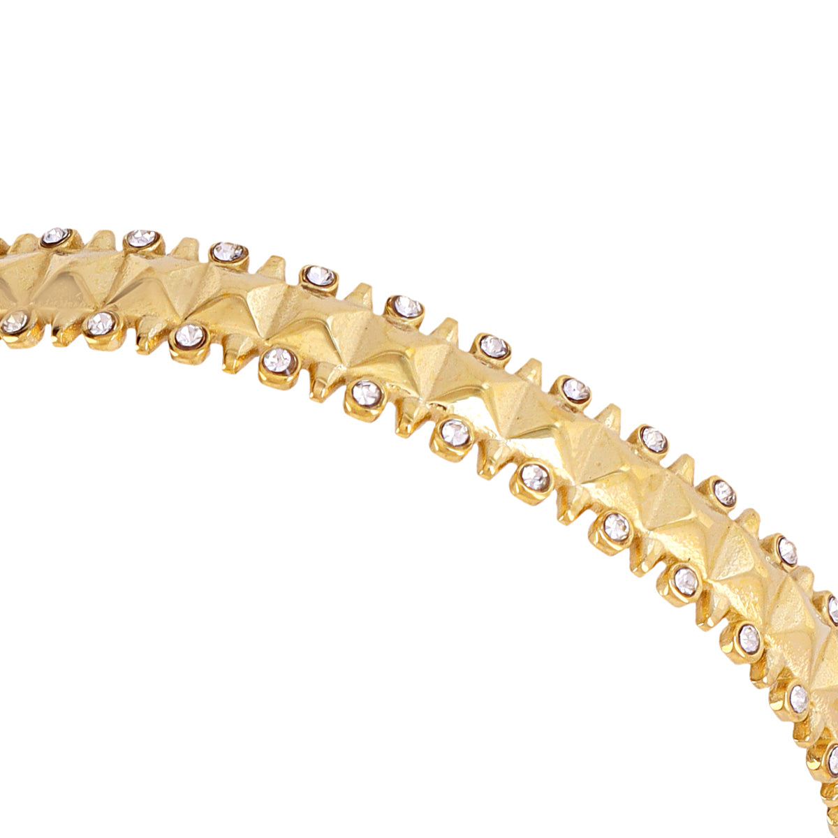 Pulsera Essentials rígida cenefa Dorado Anartxy