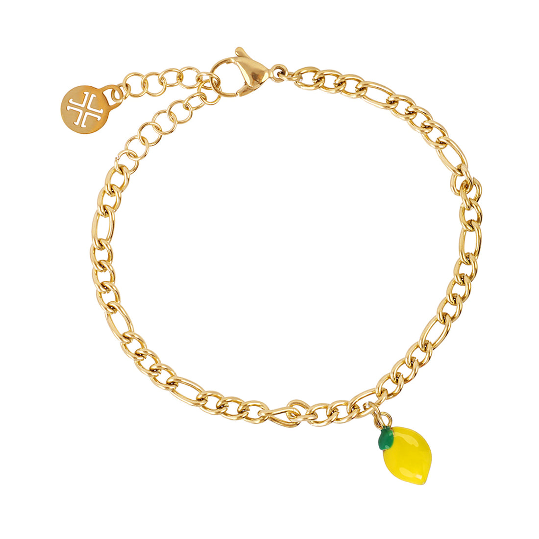 Pulsera Vine Citrina Amarillo Anartxy