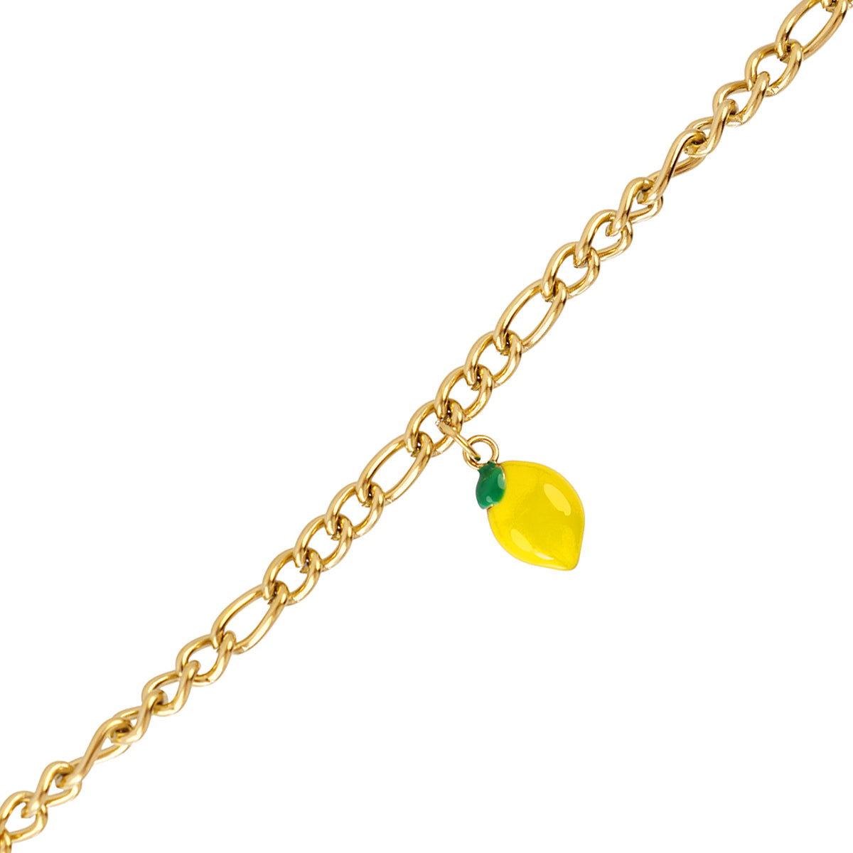 Pulsera Vine Citrina Amarillo Anartxy