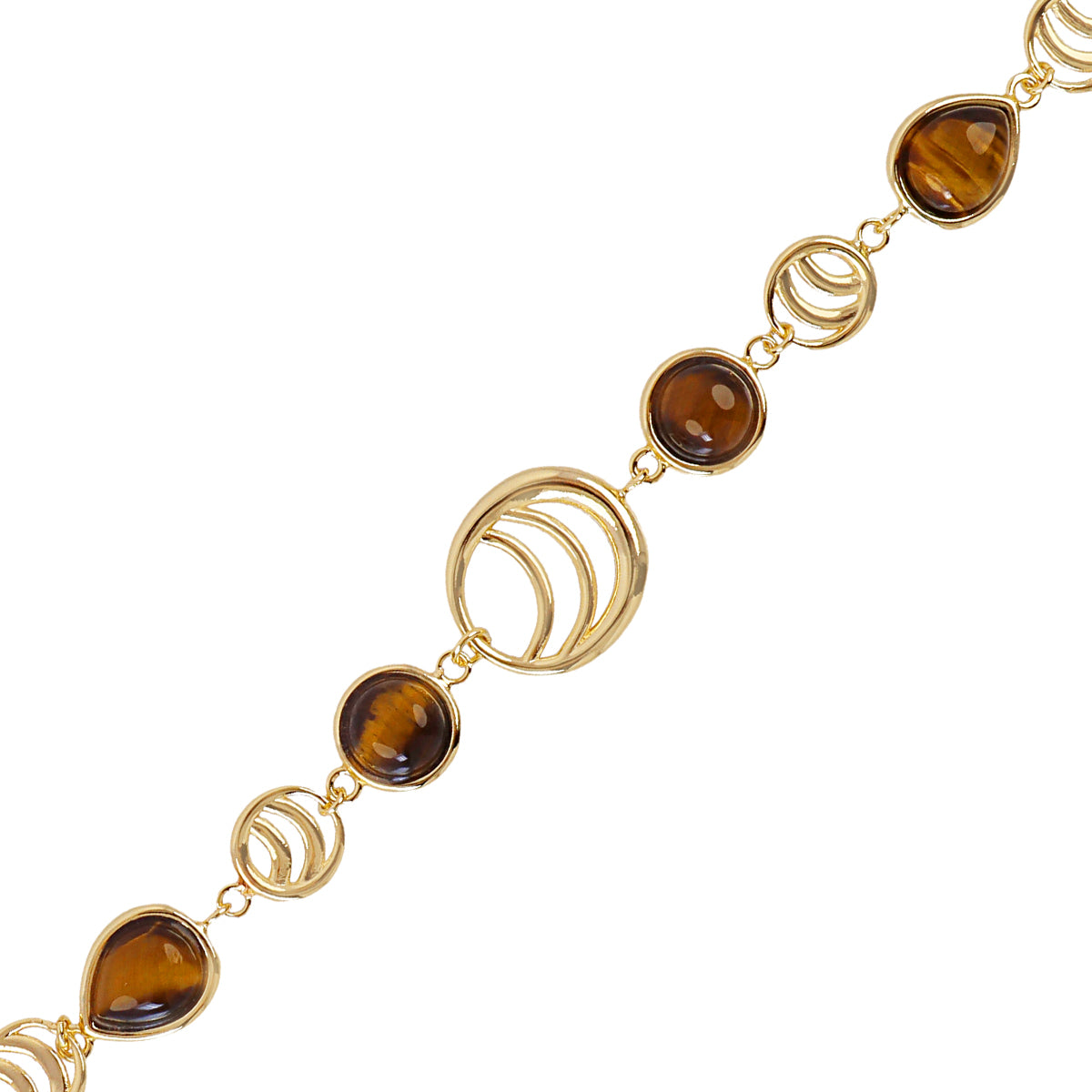 Pulsera Mirage geométrica Café Anartxy