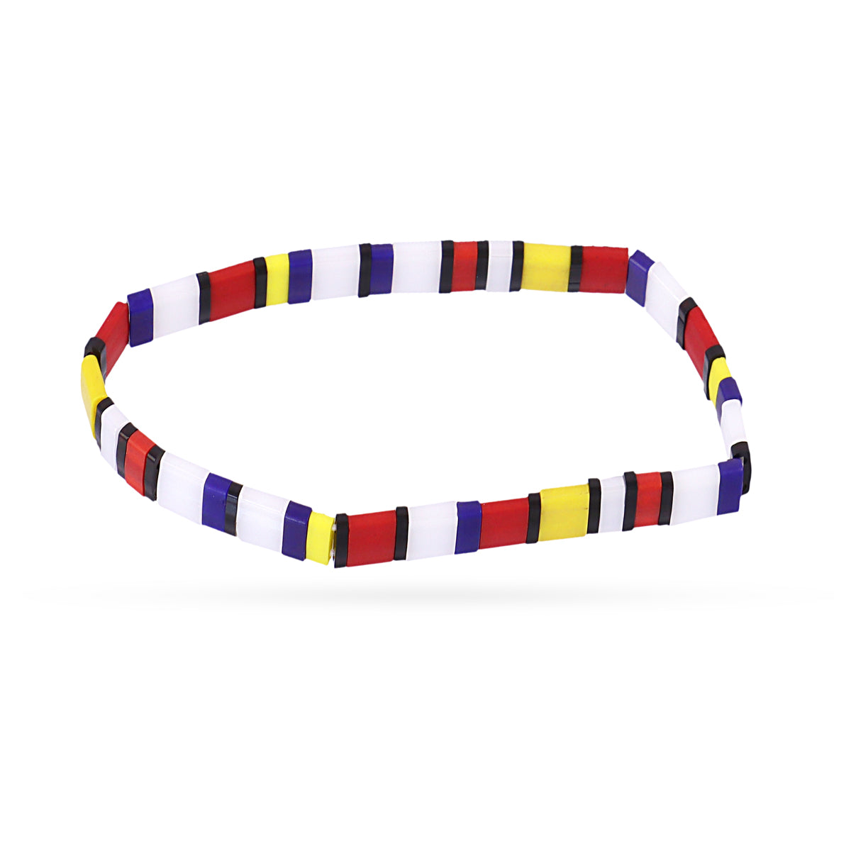 Pulsera elástica Miyuki multicolor 10 Anartxy