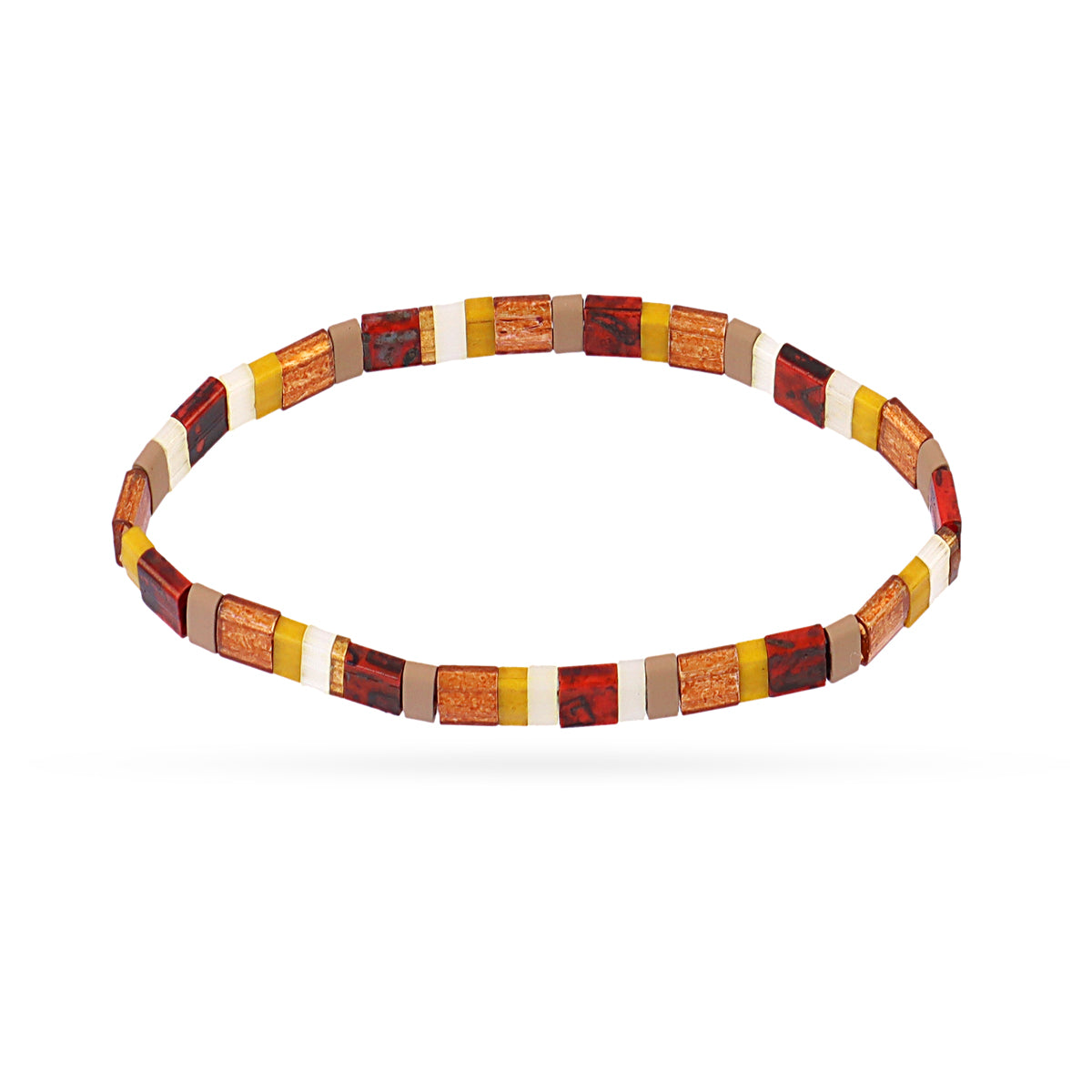 Pulsera elástica Miyuki multicolor 11 Anartxy