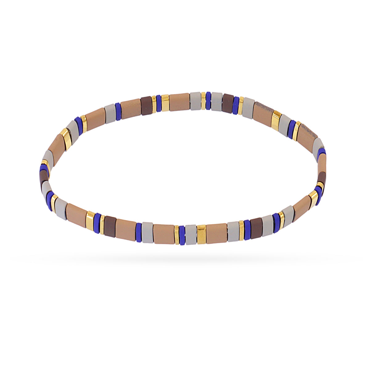 Pulsera elástica Miyuki multicolor 13 Anartxy