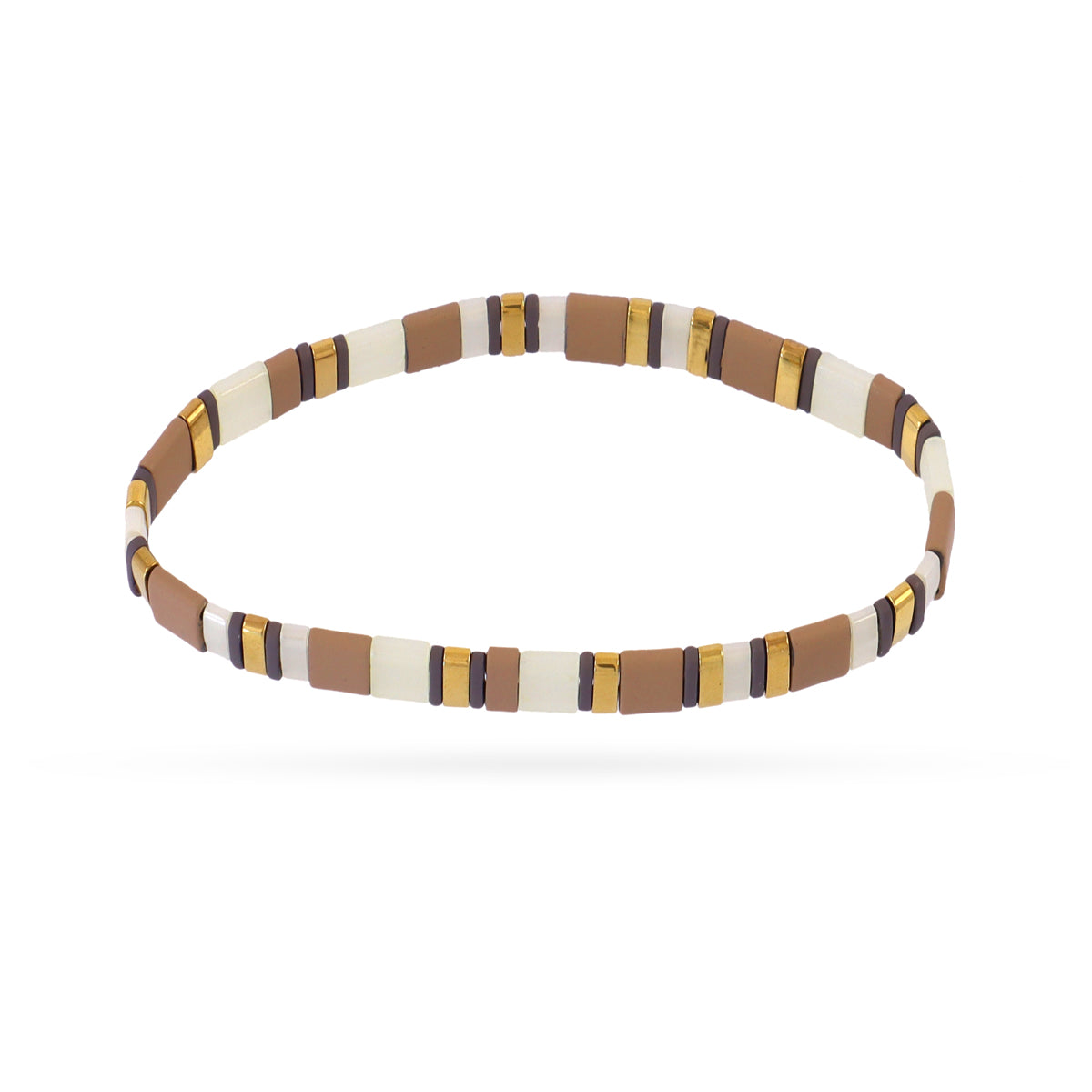 Pulsera elástica Miyuki multicolor 17 Anartxy
