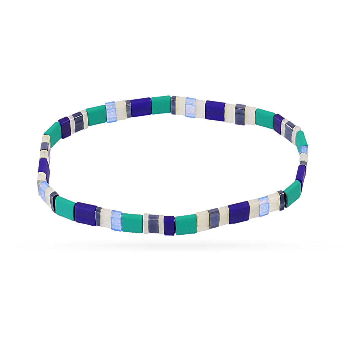 Pulsera elástica Miyuki multicolor 2 Anartxy