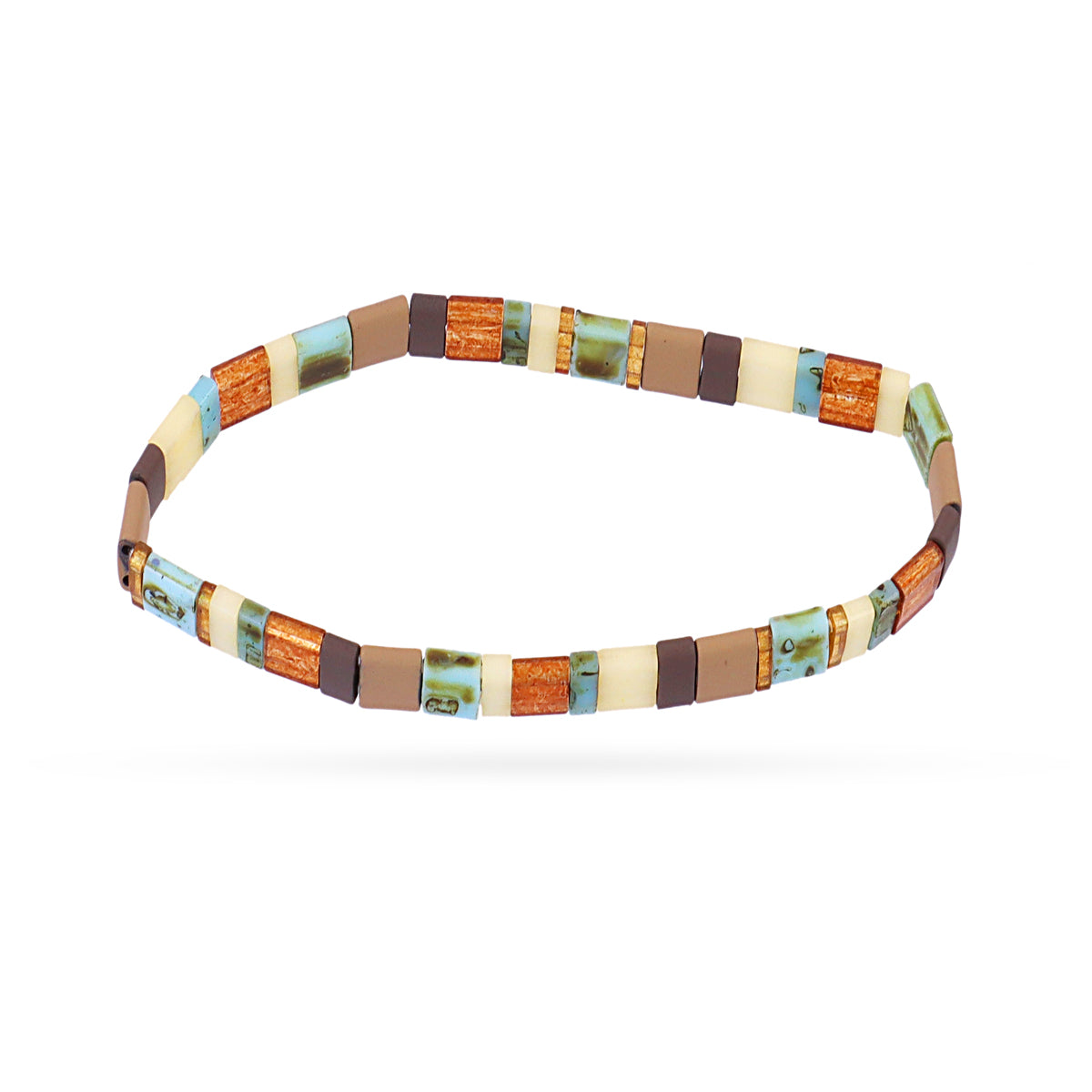Pulsera elástica Miyuki multicolor 23 Anartxy