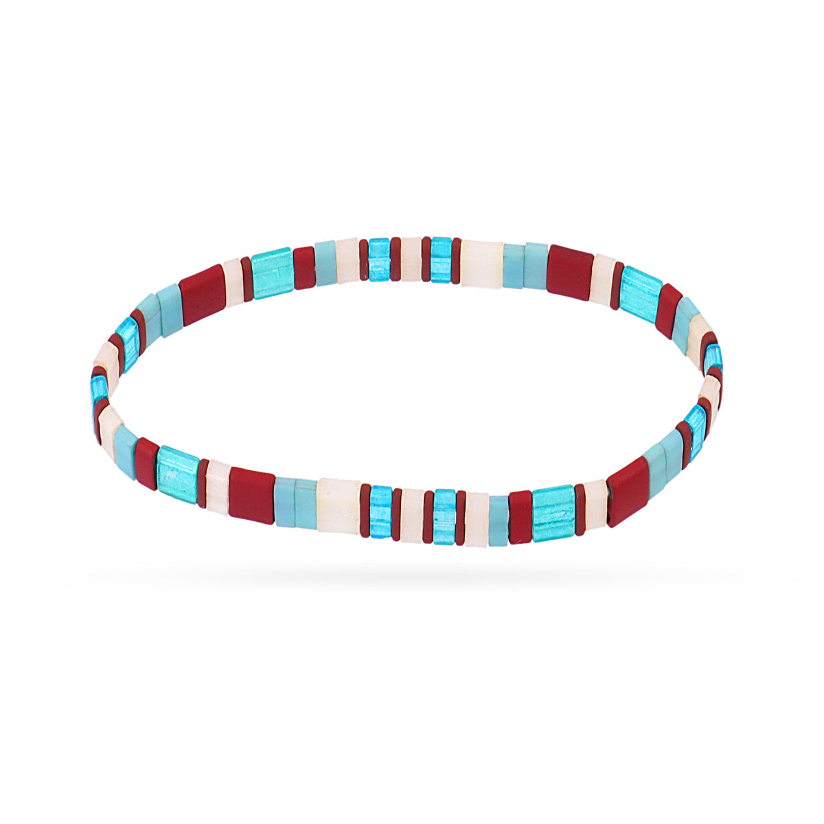 Pulsera elástica Miyuki multicolor 24 Anartxy