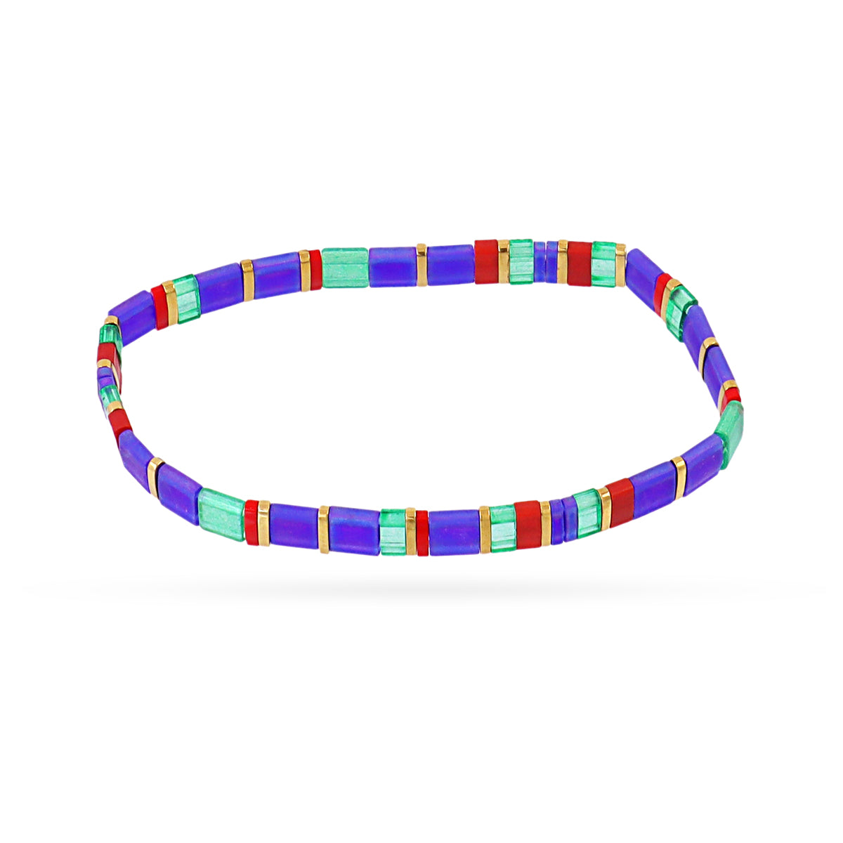 Pulsera elástica Miyuki multicolor 4 Anartxy