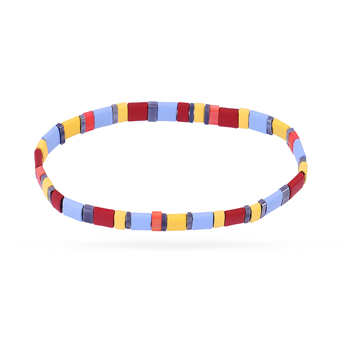 Pulsera elástica Miyuki multicolor 5 Anartxy