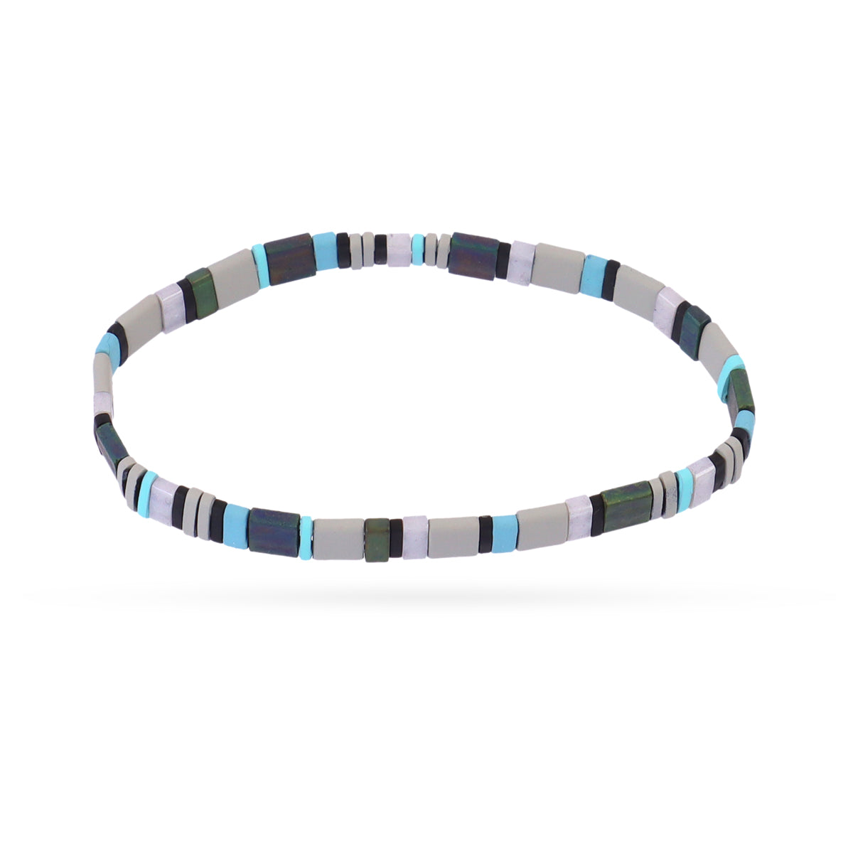 Pulsera elástica Miyuki multicolor 6 Anartxy