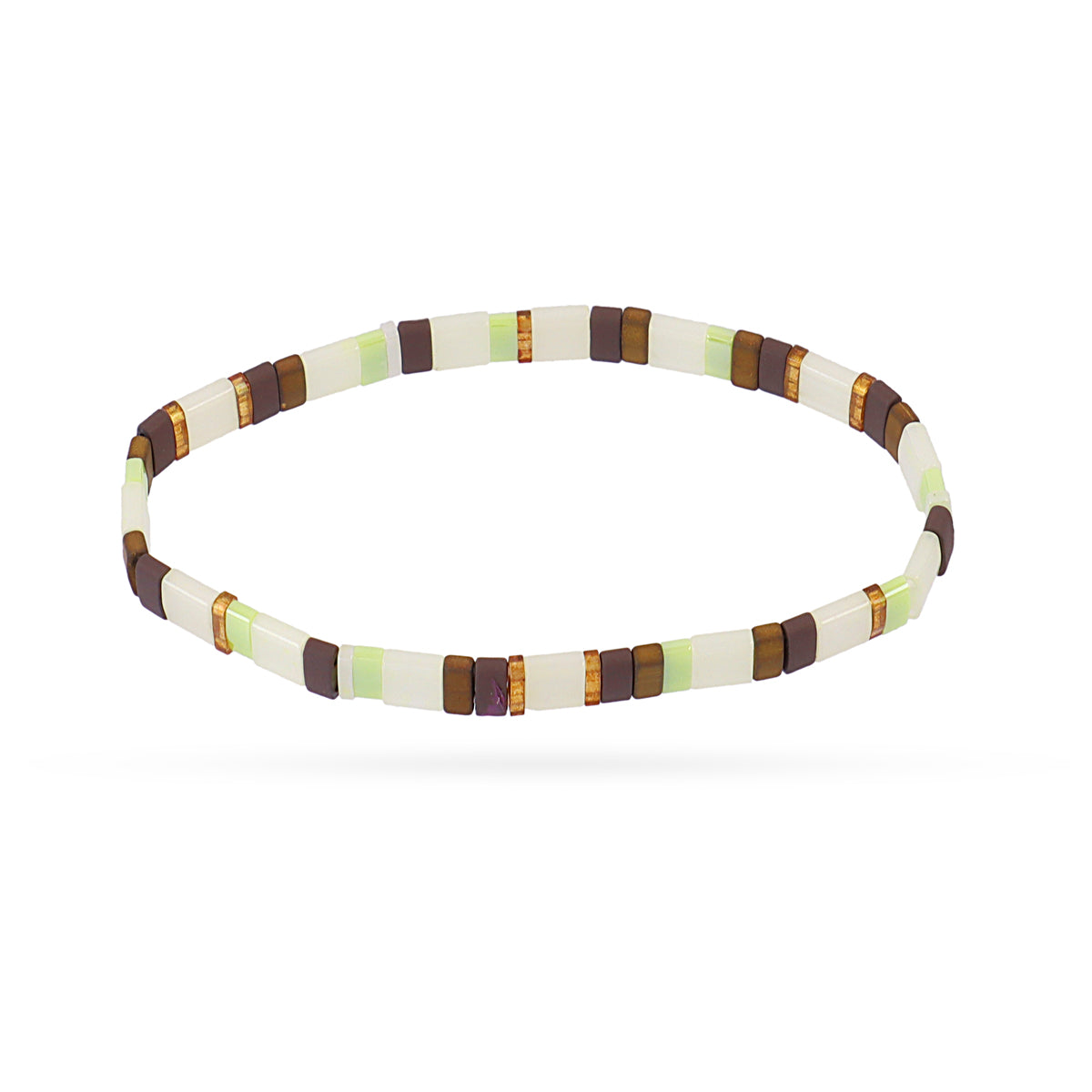 Pulsera elástica Miyuki multicolor 7 Anartxy
