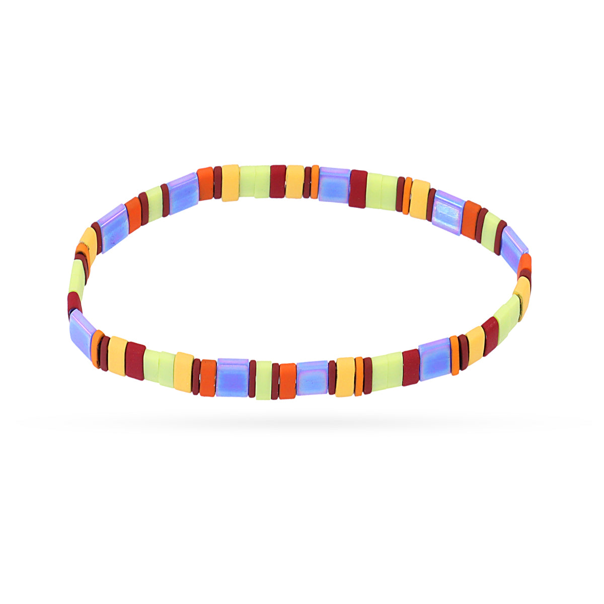 Pulsera elástica Miyuki multicolor 9 Anartxy