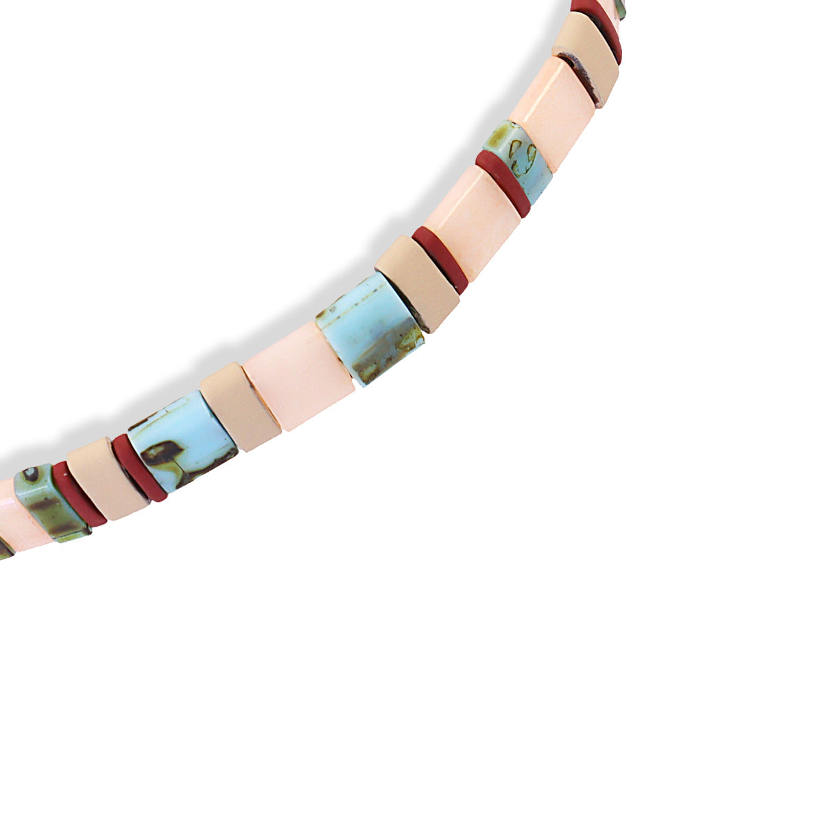 Pulsera elástica Miyuki multicolor 1 Anartxy