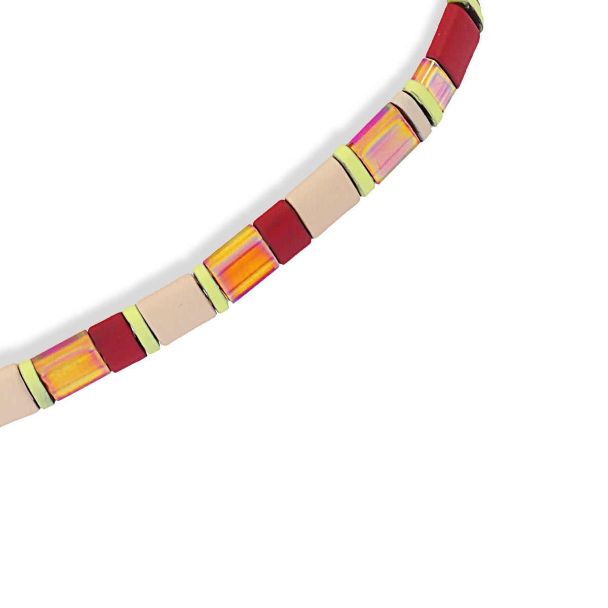 Pulsera elástica Miyuki multicolor 3 Anartxy