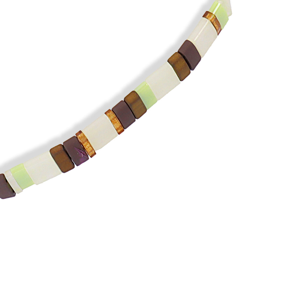 Pulsera elástica Miyuki multicolor 7 Anartxy