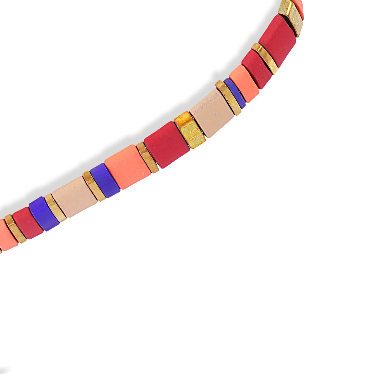 Pulsera elástica Miyuki multicolor 8 Anartxy