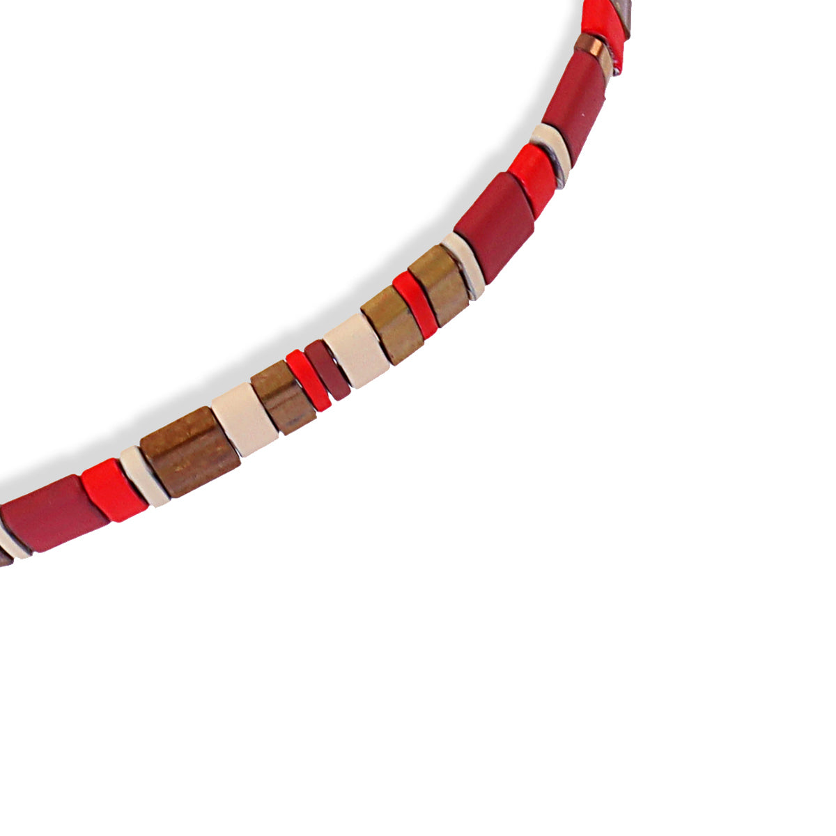 Pulsera elástica Miyuki multicolor 12 Anartxy