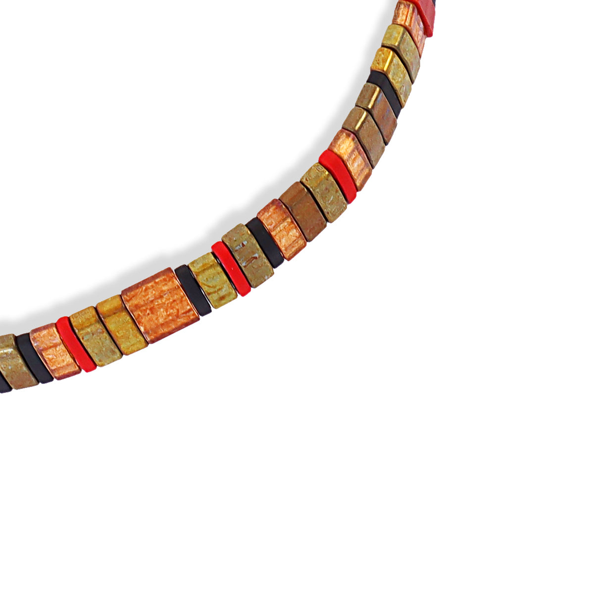 Pulsera elástica Miyuki multicolor 16 Anartxy