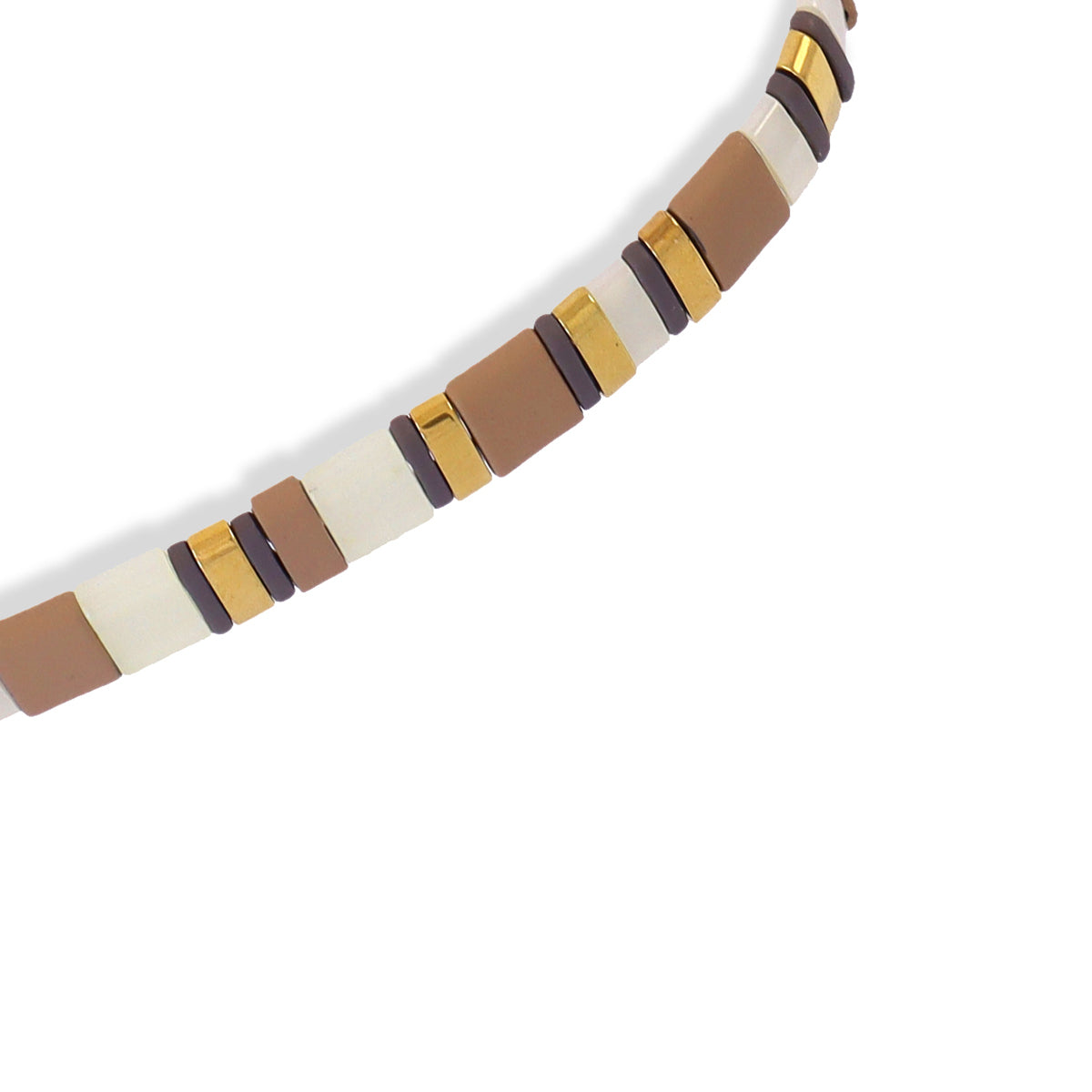 Pulsera elástica Miyuki multicolor 17 Anartxy