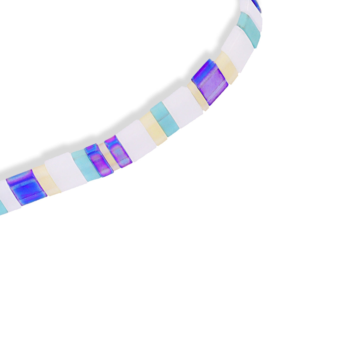 Pulsera elástica Miyuki multicolor 19 Anartxy